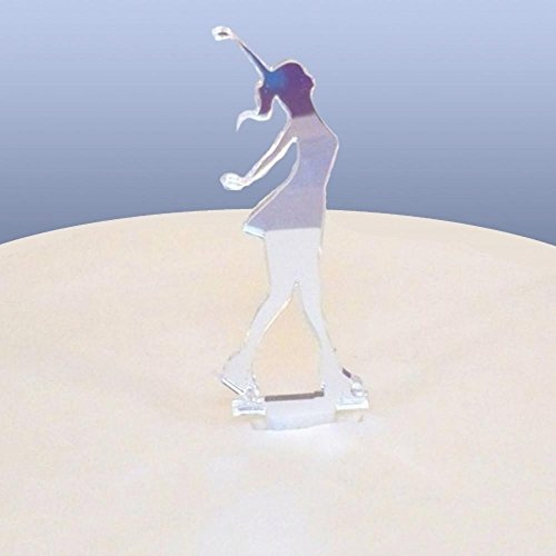 Eis Skater Tortenaufsatz - verspiegelt, 15 CM