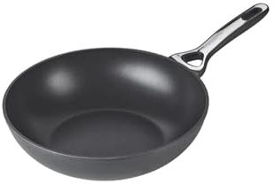 Pyrex Origin Plus Aluminium Frying Pan Durable Non Stick Coating 26cm Black (Pack of 2)