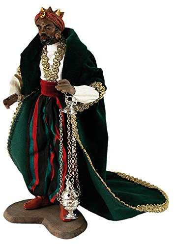 Fritz Cox RuCo Krippe | handgefertigt in Deutschland | 22cm | bewegliche Krippenfiguren (Kaspar)