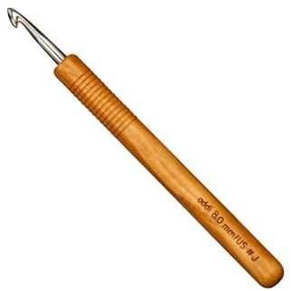 Addi Nature Häkelnadel aus Olivenholz 15 cm 8 mm - 1 Stück