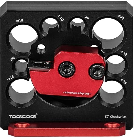 Toolcool Electric Drill Carbide Inserts Dowel Maker High Speed Dowel Cutter Plate (Metric 8 Holes)