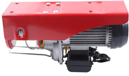 Palan Electrique,220V 1000kg Électrique Corde Treuil Corde Ascenseur Moteur Treuil avec TéLécommande 1600W Hauteur Levage 12M,Disponible Pour Grue Manuelle et Monorail Électrique