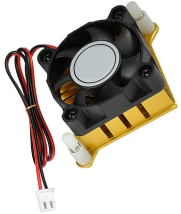 Dissipateur thermique en aluminium DC5 V 12 V 40 mm 40 x 40 x 10 mm pour chipset Northbridge et petit appareil de refroidissement