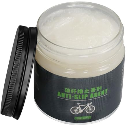 Cera A Catena Della Bici - Lubrificante A Catena Da 100 G Con Funzione Anti Slip | Lube Secco In Fibra Di Carbonio E Sgrassatore | Grasso Di Montaggio Per Il Telaio Del Manubrio Del Sedile | Agente D