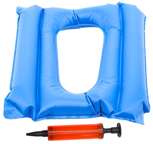 VICASKY Aufblasbares Rollstuhlkissen Po Polster Druckentlastend PVC Material Leicht Zu Reinigen Für Senioren Reise Und Alltag
