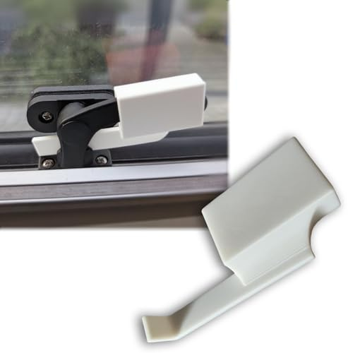 Window Handle Security Lock for Motorhome/Caravan, RV Camper Window Latch, Travel Trailer Security Lock, Window Handle Lock
