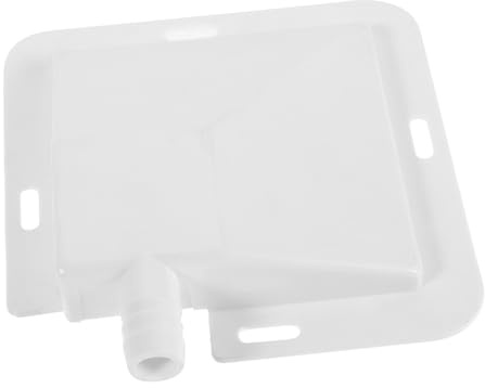 MAGICLULU Bandeja para Aire Acondicionado con Diseño de Embudo Recipiente para Recoger Agua de Condensación Antigoteo Material Resistente Compatible con Modelos Estándar Previene Derrames y