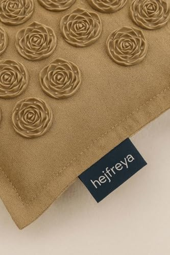 Flowmat - Akupressurmatte im Set mit Akupressurmatte Kissen zur Linderung von Rückenschmerzen Kopf-Nackenschmerzen und Stress. Weniger Stress, mehr Flow! Incl. praktischer Umhängetasche