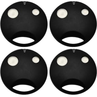 Garaje con Control Remoto, SM2 SM4 Control Remoto 433 92MHz Código De Rodadura para SMX2R SMX2 OX2 Puerta Garaje Receptor/Controlador(4PCS-SMILO-SM2)