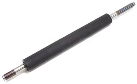 Hintere Walze für Dewalt DW735 Hobelmaschine – Metall-Ersatzteil mit 520 mm Gesamtlänge, 33,4 mm Durchmesser, kompatibel mit 5140010-94 Modellen, Schwarz/Silber