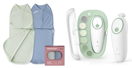 Momcozy Lime à Ongles Électrique pour Bébé & momcozy Couverture Emmaillotage Bébé