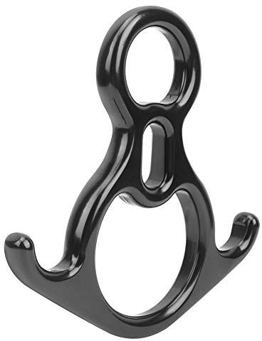 ERYUE Descenso de Aleación de Aluminio y Magnesio Aviación 8 Bucles Yoga para Montañismo Al Aire y Anillos Yoga