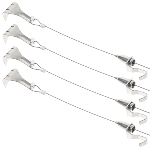 Healeved 4 Juegos de Cordón para Colgar Marcos de Fotos Ganchos para Colgadores de Pared, Cable Resistente para Uso en Decoración de Habitaciones y Estudios