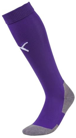 Puma Team Liga Socks Core Calzettoni da Calcio, Viola (Prism Violet/White), 35-38 Uomo