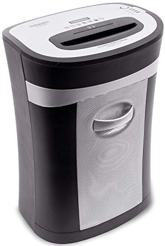 Duronic 20 Sheet XXL Cross Cut Paper Shredder PS591 Extra Large Electric Paper Shredders for Home Office Heavy Duty Shredder with 33L Pull Out Bin Shred CD Card Mail Staple & Clips