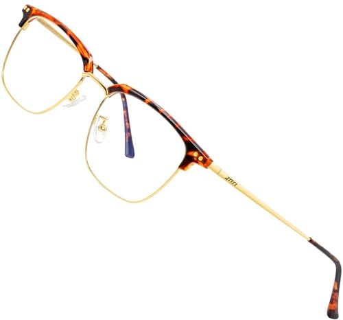 ATTCL Unisex blaulichtfilter brille computerbrille zum Blockieren von UV-Kopfschmerz [Verringerung der Augenbelastung] Gaming Brille,(Herren/Damen)