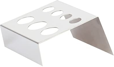 Liummrcy Support de Tasse d'Encres pour Tatouage, 7 Trous en Acier Inoxydable, Argent, Tout Âge