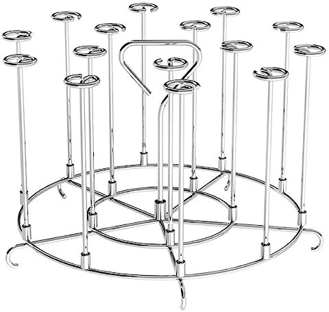 Estante para brochetas de freidora de Aire, 8q, Parrilla de Soldadura Fuerte, Estante de Parrillas de Acero Inoxidable para freidora de Aire, Soporte de Parrilla Vertical para brochetas de Estante de
