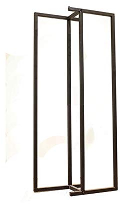 Kleiderständer aus Eisen, kreatives Design, Kleiderständer, Anzug-Garderobe, für Büro, Hotel, Gastfamilie, Veranda, Korridor, 160 x 60 cm