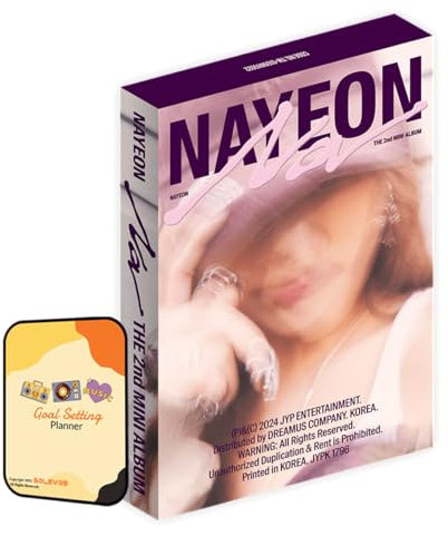 Nayeon (TWICE) NA Album [B Ver.]+Pre Order Benefits+BolsVos Exclusive K-POP Inspired Digital Merches