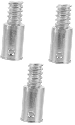 Healeved Broom Handle Adapter - Durable Aluminum Alloy Bracket for Standard Broom Handles Easy Installation Extension Pole Compatible Secure Grip for Efficient Cleaning