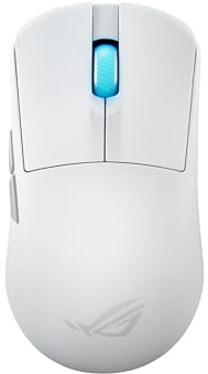 ASUS ROG Harpe Ace Mini Wireless Gaming Mouse – Small Compact Design, 49g Lightweight, 36K DPI AimPoint Sensor, Esports & FPS Gaming, Pro-Approved, White