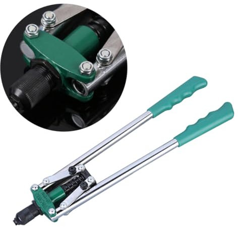 GLEAVI Máquina De Tornillos Adaptador De Remache De Taladro Remachadora Manual Fácil De Instalar y Quitar