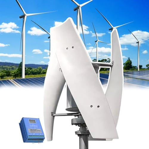Aerogenerador Vertical De Levitación Magnética Sin Ruido, 12 V/24 V, 300 W/400 W, Arranque A Baja Velocidad Del Viento, 3 Aspas Con Controlador, Para Uso Doméstico Y En Exteriores,400w-24v