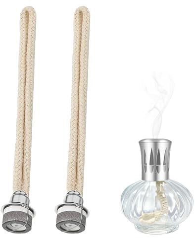 2Pcs Stoppino Lampada Catalitica, Stoppini per Lampada ad Olio di Fragranza Lampade a Olio stoppino di Ricambio profumato Stoppino di Ricambio con Bruciatore per Tutte Le Lampade Catalitiche (Set B)