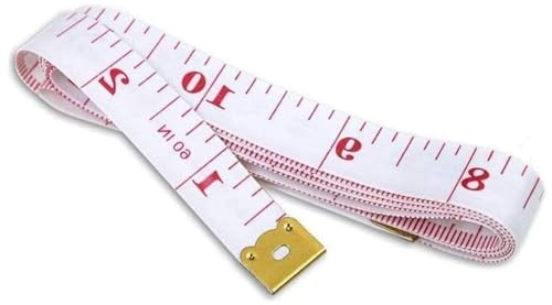 Tape Measure Body Suitable for Measuring Body –Soft Sewing Tape 2-Sided - 60 Inches & 150 cm-Tailor Clothing Tape for Body Measurements