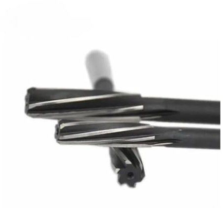 WMAMBZNDHP 3pcs HSS machine reamer 6.05 6.1 6.2 6.3 6.4 6.5 6.6 6.7-6.9mm 7.05 7.1 7.2 7.3 7.4 7.5mm H7 straight shank spiral reamer cutter(6.5mm)