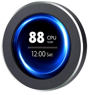 2.8 Inch USB Monitor Water Cooler Screen PC Case Secondary LCD 480x480 IPS Music Spectrum Analysis Function Screen