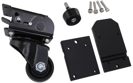 Haofy Packout Toolbox Caster Rueda Packout Kit de Rueda de Rueda de Acero Accesorios de Caja de Herramientas de Rodadura de Acero para un Manejo Fácil de Moverse con Diseño Ergonómico