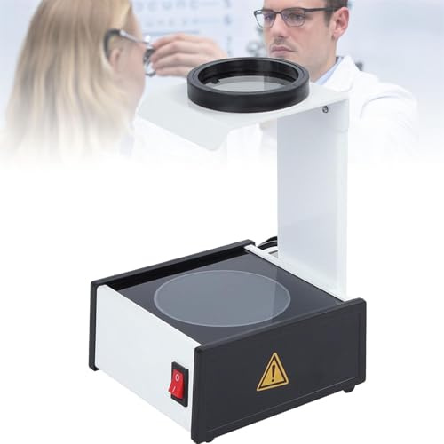 Polariscope optique professionnel pour test de contrainte des lentilles, outil de détection progressif essentiel pour les magasins de lunettes et les opticiens