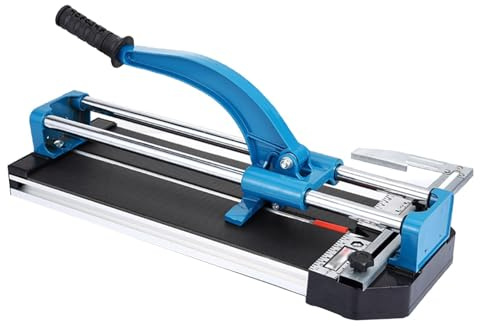 Tagliapiastrelle manuale di precisione con doppia guida, rotella di taglio in carburo di tungsteno e posizione per officine e siti industriali 600MM
