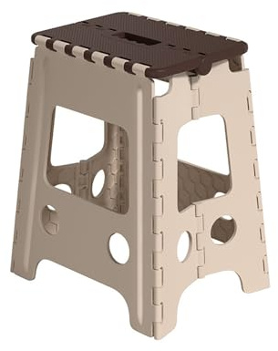 Tragbarer faltbarer Duschhocker, wasserdichter Kunststoff, rutschfestes Design für Camping, Picknick, Zuhause & Badezimmer, leicht & platzsparend, ideal für Senioren & Behinderte