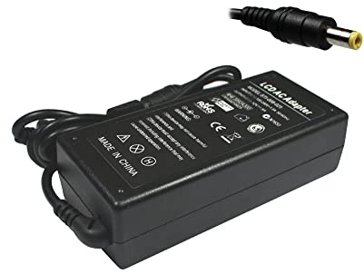 Power4Laptops Adaptador Fuente de alimentación Monitor Compatible 12V 5A