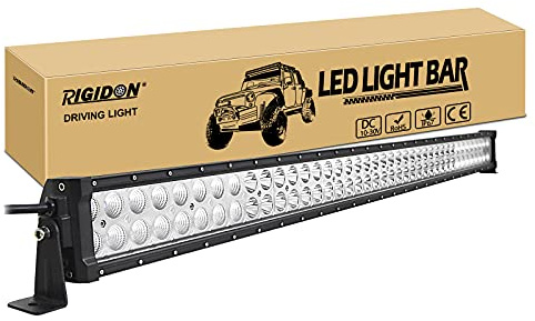 RIGIDON 42 Zoll 105cm 240W led lichtleiste kfz, 12V 24V arbeitsscheinwerfer | 6000K weiß, wasserdichte, lightbar, offroad beleuchtung, nebelscheinwerfer, für auto ATV LKW SUV 4x4 fahrzeuge traktor Pickup