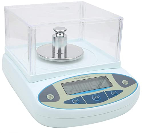JIADUOFU Báscula Electrónica Alta Precisión Báscula Cocina 0.1g Báscula Medición Multifunción Digital,para Hornear Doméstica Supermercado Báscula,500g/0.01g
