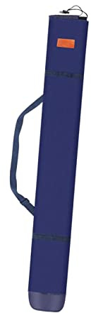 MagiDeal Borsa per canna Borsa per attrezzatura da pesca pieghevole Custodia per ispessimento Attrezzi da pesca portatili di grande capacità, 130cm Blu