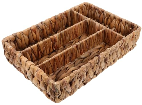 HOLIDYOYO Panier De Rangement Pour Ustensiles De Cuisine Organisateur De Couverts Multifonctionnel Accessoire Pratique Et Élégant Pour Table Cuisine