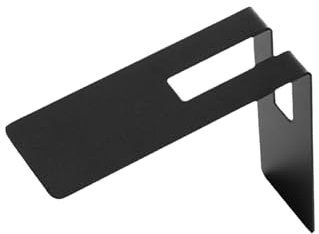 kesurpae Edelstahl Kaffeefilterpapierhalter Restaurant Edelstahl Filterpapierhalter Metall Eisen Filterpapierhalter, Schwarz