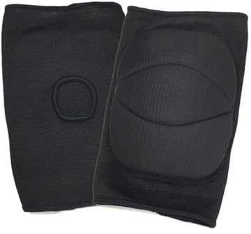 JMORCO Erwachsene Kinder Schwarze elastische Sport-Tanz-Knieschützer, Schwamm-Schutzhülle Kniebandage FüR Damen MäNner