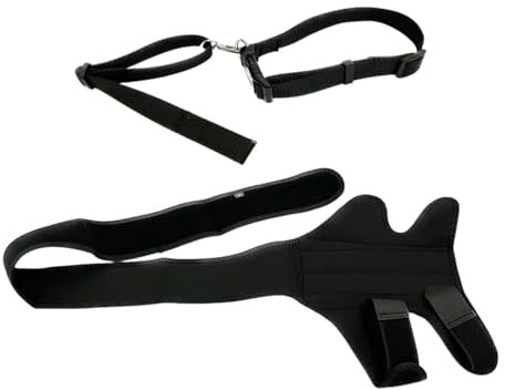JISADER Knieorthese für Hunde, Verstellbarer Gürtel, Ellenbogenschutz für Haustiere, bei Stabilitätsverlust durch Arthritis, S 11.9 bis 22.6 cm