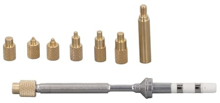 TS100 TS101 Lötkolbenspitzen, M2 M2,5 M3 M4 M5 M6 M7 M8 Heatset-Einsatzspitzen für 3D-Druckerzubehör, Messingmaterial, Handfest Angezogene Rändelverbindungen, Hervorragende