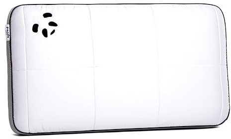 Almohada híbrida de bambú Panda – suave funda de bambú transpirable, espuma viscoelástica ortopédica
