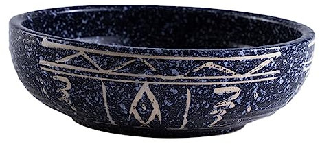 Alipis Ciotola Per Insalata in Ceramica Con Motivo A Pesce 7 5 Pollici Ciotola Per Ramen Per Zuppa Stoviglie Per La Casa