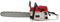 Gas Powered Chainsaw 52cc 2-Stroke Engine Petrol Chainsaw 7500rpm with Chain Brake Suitable for Forest Harvesting Cutting Wood Pruning Branches