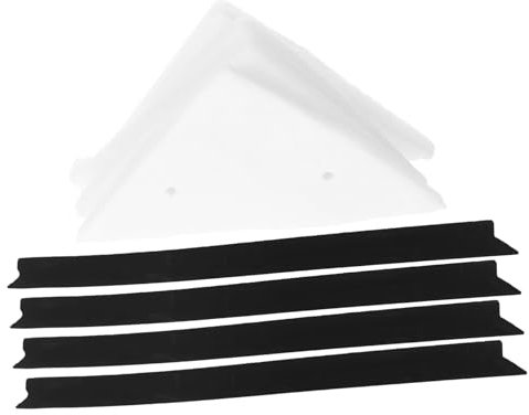 Cabilock Shower Squeegee Refill Window Scrubber Replacement Rubber for Efficient Cleaning