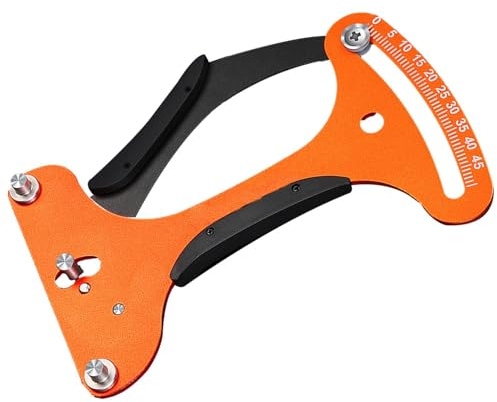 Misuratore Di Tensione Di Raggi - Strumento Di Controllo In Alluminio In Lega Di Alluminio | Calibro Di Tensione Del Filo Preciso, Strumento Affidabile Di Traggio Di Ruote Per Biciclette Per Bi